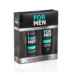 Kit Vini Lady For Men Classic - Shampoo 4x1 190ml + Gel Cola Mega Fixação 150g