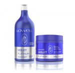 Ficha técnica e caractérísticas do produto Kit Violet Platinum Shampoo 1 Litro + Máscara 450g - Lowell