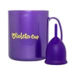 Ficha técnica e caractérísticas do produto Kit Violeta Cup Coletor Menstrual Tipo a Violeta + Caneca