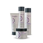 Ficha técnica e caractérísticas do produto Kit Violeta Duetto 1 Shampoo 300ml +1 Cond 300ml +1 Máscara 500g +1 Leave-In 200ml