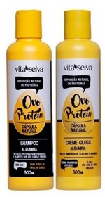 Kit Vita Seiva Ovo Protein Shampoo+creme 300ml Cada