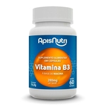 Ficha técnica e caractérísticas do produto Kit 2 Vitamina B3 Apisnutri 60 cápsulas