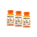 Kit 3 Vitamina C 500mg Sundown 180 Tablets