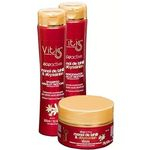 Ficha técnica e caractérísticas do produto Kit Vitiss Monoi Shampoo 300ml + Condicionador 300ml + Máscara 250g