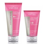 Ficha técnica e caractérísticas do produto Kit Vizcaya Brilho + Vitaminas Shampoo 200ml + Condicionador 150ml - Vizcaya