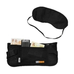 Ficha técnica e caractérísticas do produto Kit Vox Azteq Pochete tipo money belt + Tapa Olhos