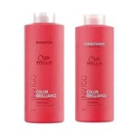 Ficha técnica e caractérísticas do produto Kit Wella Invigo Color Brilliance Shampoo1l+Condicionador 1l - Wella Professionals