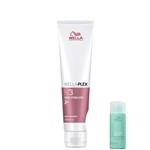 Ficha técnica e caractérísticas do produto Kit Wella Plex Nº3 Hair Stabilizer-Máscara Reconstrutora 100ml+Invigo Volume Boost-Shampoo - Wella Professionals