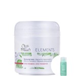 Kit Wella Professionals Elements Renewing-máscara Capilar 500ml+invigo Volume Boost-shampoo 50ml