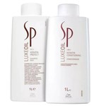 Ficha técnica e caractérísticas do produto Kit Wella SP Luxe Oil Keratin Shampoo + Condicionador 1000ml