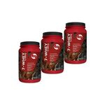 Ficha técnica e caractérísticas do produto Kit 2 Whey Protein 7-Whey Vitafor Chocolate Belga 900g