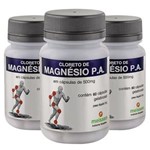 Ficha técnica e caractérísticas do produto Kit 3X Cloreto de Magnésio P.A.(500Mg) - 180 CÁPSULAS