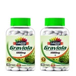 Ficha técnica e caractérísticas do produto Kit 2x Graviola 1000mg - 180 Comprimidos - Lauton Nutrition