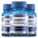 Ficha técnica e caractérísticas do produto Kit 3x Guaraná 60 Cáps. Catarinense