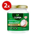 Ficha técnica e caractérísticas do produto Kit 2x Oleo de Coco Extra Virgem 200ml Copra