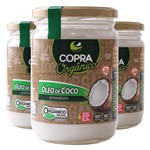 Ficha técnica e caractérísticas do produto Kit 3x Óleo de Coco Extra Virgem Orgânico - 500ml - Copra