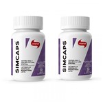 Ficha técnica e caractérísticas do produto Kit 2X Simcaps 30 Cápsulas- Mix de Probióticos - Vitafor