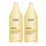 Kit Xrepair Bio Molecular Felps Profissional Shampoo e Condicionador 1,5L