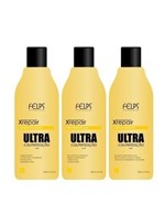 Ficha técnica e caractérísticas do produto Kit Xrepair Ultra Cauterização Felps Profissional Shampoo, Reconstrutor e Leave-in 500ml