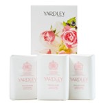 Kit Yardley English Rose Luxury - Sabonetes em Barra 3x100g