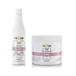 Ficha técnica e caractérísticas do produto Kit Yellow Liss Therapy Máscara 500mL Shampoo 500ml