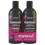 Ficha técnica e caractérísticas do produto Kit Yenza Essencial Shampoo 1L +Condicionador 1L