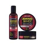 Ficha técnica e caractérísticas do produto Kit Yenzah Amino Whey Combate à Queda (Shampoo e Máscara) Conjunto