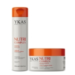 Ficha técnica e caractérísticas do produto Kit Ykas Nutri Complex Shampoo 300ml + Máscara 250g