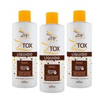 Ficha técnica e caractérísticas do produto Kit 3 Zap Professional Botox Líquido Ztox - 500ml