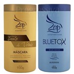 Ficha técnica e caractérísticas do produto Kit Zap Professional Botox Matizador Bluetox + Máscara Selante Banho de Verniz 950g