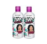 Ficha técnica e caractérísticas do produto Kit Zup Help Progress G.Hair Shampoo Suave e Tratamento Anti-Volume 1L - Inoar
