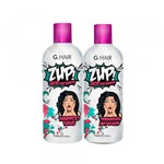 Ficha técnica e caractérísticas do produto Kit Zup Help Progress Shampoo Suave e Tratamento Anti-Volume 500ml - G.Hair