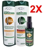 Ficha técnica e caractérísticas do produto 2 Kits Guanxuma Shampoo Condicionador E Tônico Capilar Vedis