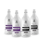 Kits H-Osil 3 Progressiva + 3 Shampoo Limpeza Profunda