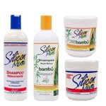 Kits Silicon Mix Bambu e Avanti Tratamento Capilar - Shampoo 473ml + Máscara 450g Originais