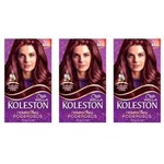 Ficha técnica e caractérísticas do produto Koleston Coloração Capilar 4446 Borgonha Vibrante - Kit com 03