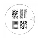 Ficha técnica e caractérísticas do produto Konad Placa de Imagem M57-1 para Carimbo de Unha Stamping Nail Art - Konad