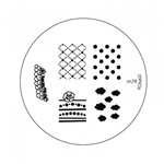 Ficha técnica e caractérísticas do produto Konad Placa de Imagem M79 para Carimbo de Unha Stamping Nail Art - Konad