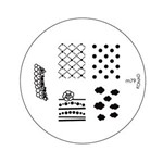 Ficha técnica e caractérísticas do produto Konad Placa de Imagem M79 para Carimbo de Unha Stamping Nail Art