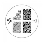 Ficha técnica e caractérísticas do produto Konad Placa de Imagem M89 para Carimbo de Unha Stamping Nail Art - Konad