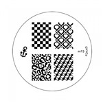 Ficha técnica e caractérísticas do produto Konad Placa de Imagem M93 para Carimbo de Unha Stamping Nail Art - Konad