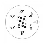 Ficha técnica e caractérísticas do produto Konad Placa de Imagem M91 para Carimbo de Unha Stamping Nail Art - Konad