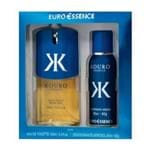Ficha técnica e caractérísticas do produto Kouro Euroessence - Conjunto Masculino Perfume 100ml e Aerossol 80ml