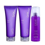 Ficha técnica e caractérísticas do produto Kpro Caviar Color Shampoo e Cond. 240ml + Leave-in 200ml