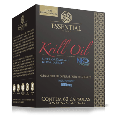 Ficha técnica e caractérísticas do produto Krill Oil 60Cps - Essential Nutrition