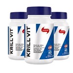 Ficha técnica e caractérísticas do produto Krill Vit - 2X 60 Cápsulas - Vitafor