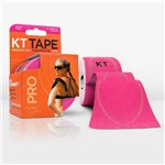 KT Tape Pro 3 Tiras Sintética Pre Cortadas Rosa