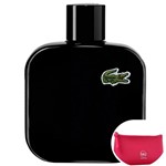 L.12.12 Noir Lacoste Eau de Toilette - Perfume Masculino 100ml+Beleza na Web Pink - Nécessaire