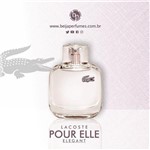 L.12.12 Pour Elle Elegant Lacoste Eau de Toilette - Perfume Feminino 50ml/1.6oz