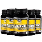 L-Glutamine 1000mg - 5x 120 Cápsulas - Unilife